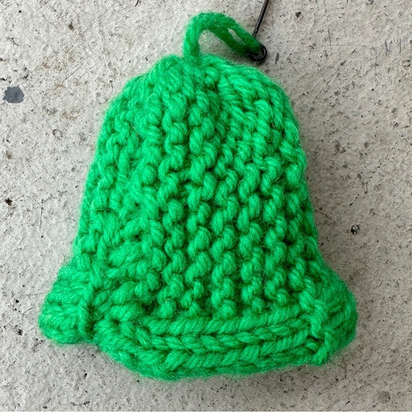 Crocheted Christmas Bell Ornament - Picture 6 of 10